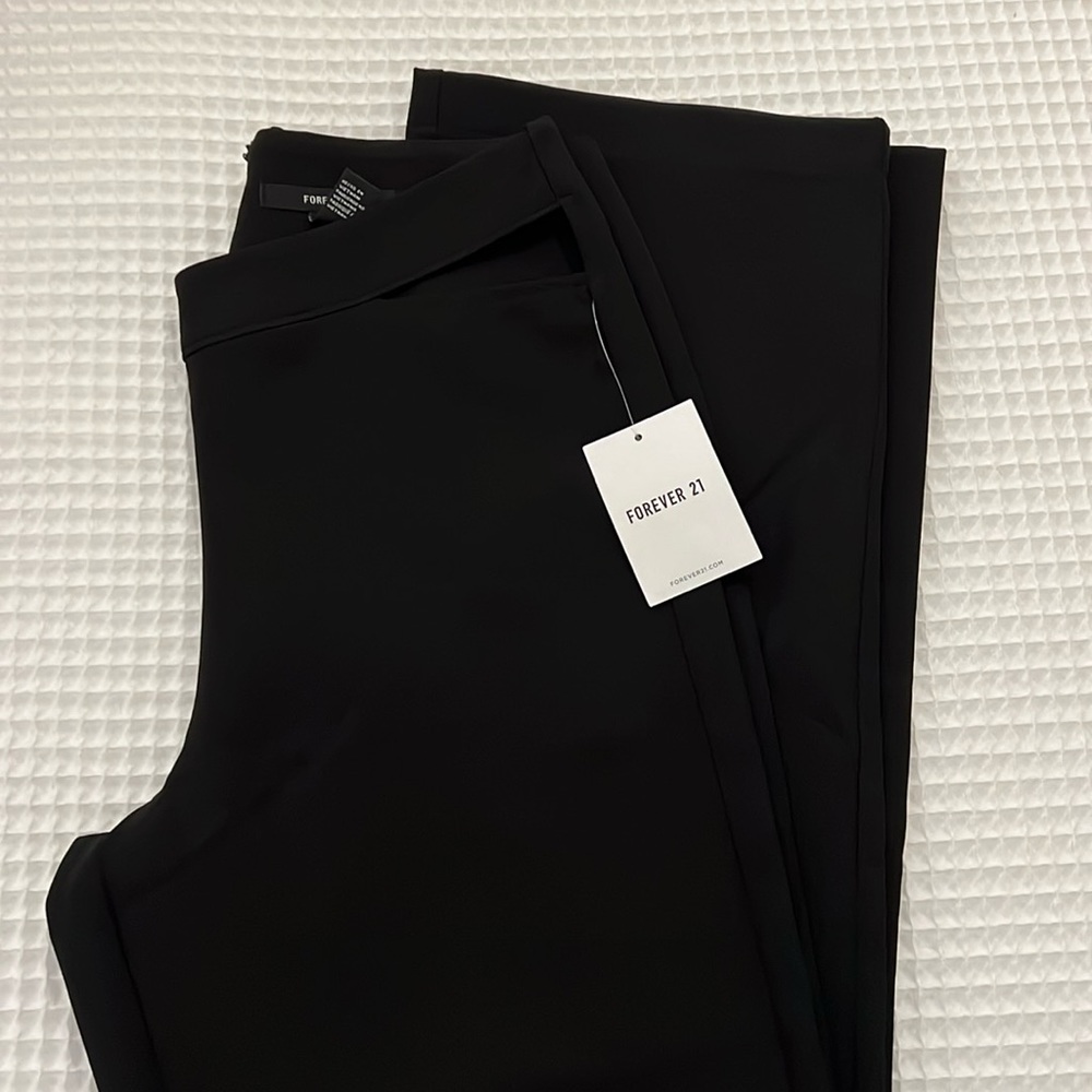 Forever 21 Black Cut Out Pants